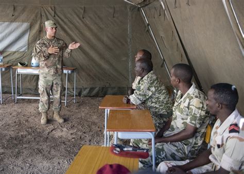 Information exchange prepares Djiboutian Soldiers for deployment to ...