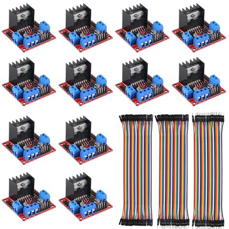Buy 12PCS L298N Motor Drive Controller Board Module Stepper Motor DC ...