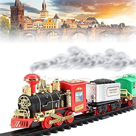 Buy Mishrit Train Toys for Kids with Track Big Size Battery Operated ...