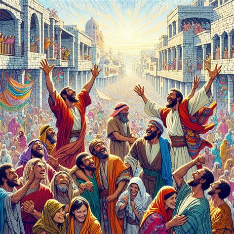 What does Acts 8:8 mean? | Bible Art