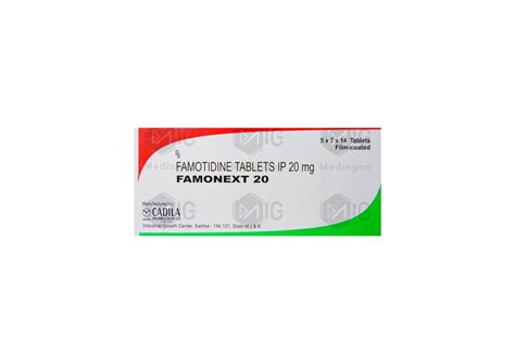 Famonext 20mg: View Uses, Side Effects, Price & Substitutes
