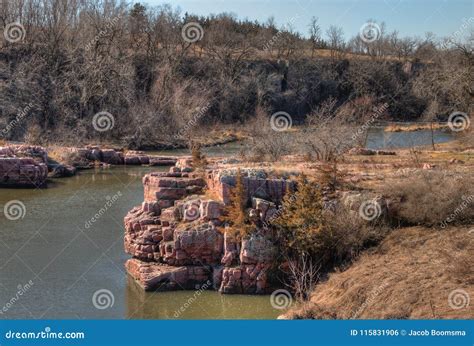 Palisades State Park is in South Dakota Near the Town of Garrets Stock ...