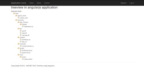 Angular TreeView Example 的图像结果