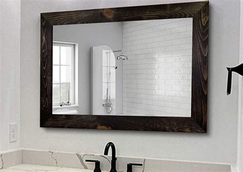 Framing A Bathroom Wall Mirror at Brendan Gates blog