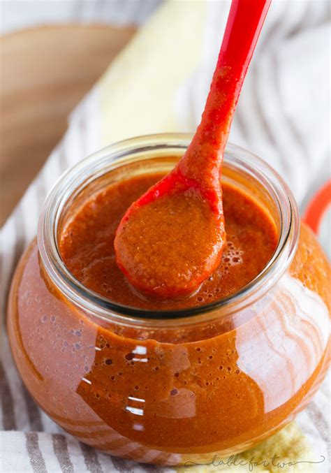 Homemade Blender Enchilada Sauce Recipe