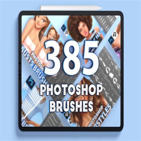 385 Photoshop brushes. Photoshop bundle brushes - MasterBundles