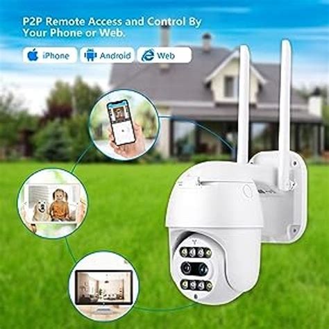 Maizic Smarthome Falcon 10X Optical Zoom 4MP Wifi Outdoor CCTV Camera ...