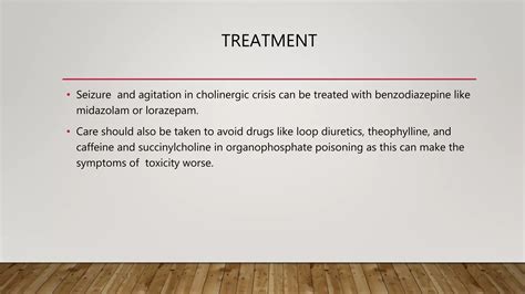 Cholinergic Crisis | PPTX