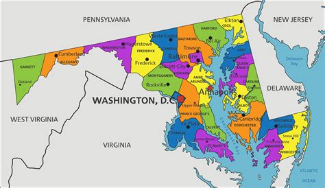Where is Maryland Located? Where is Maryland on a US Map? Fun Facts