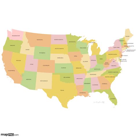 U.S.A. States 的图像结果