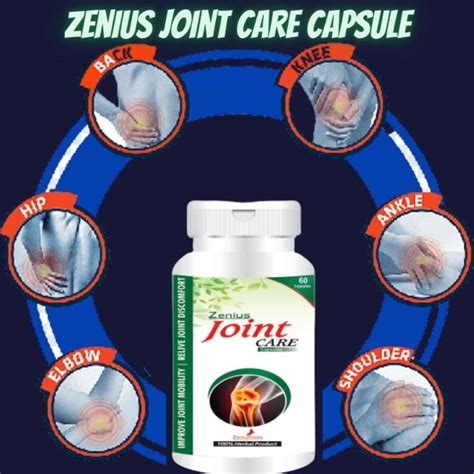 Zenius Joint Care Capsule for Joint Pain/Back Pain/Nack Pain Support ...