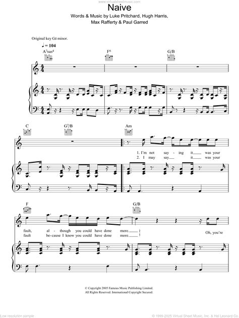 The Kooks Naive Lyrics