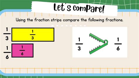 Grade 2 Compare Unit Fractions Using Relation Symbol 的图像结果