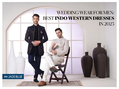 Indo Western Wedding Outfits for Men 2025 – JadeBlue
