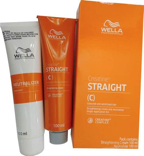 Wella Professionals Creatine+ Straight (C) for Coloured and Sensitized ...