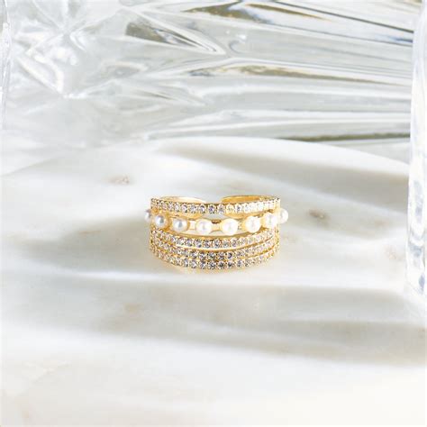 Chunked Marvelous Gold Ring | Salty – Salty Accessories