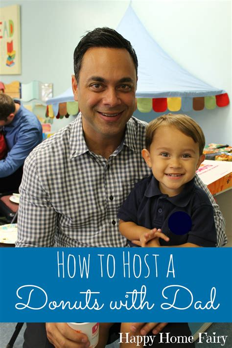 How to Host a Donuts with Dad in Your Preschool Classroom - Happy Home ...
