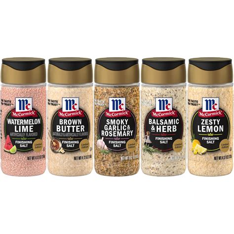 Amazon.com: McCormick Finishing Salt Variety Pack, Gift Set, Limited ...