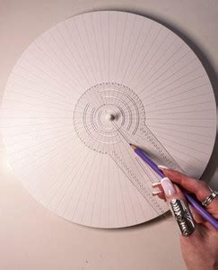 cooperii Mandala Ruler For Dot Art And Geometric Pattern Design 15 Cm ...