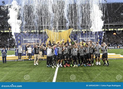 Botafogo 2 Vs 1 Sao Paulo by Brazilian Championship Editorial Stock ...