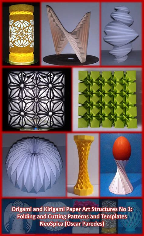 Buy Origami and Kirigami Paper Art Structures No 1: Fold and Cut ...
