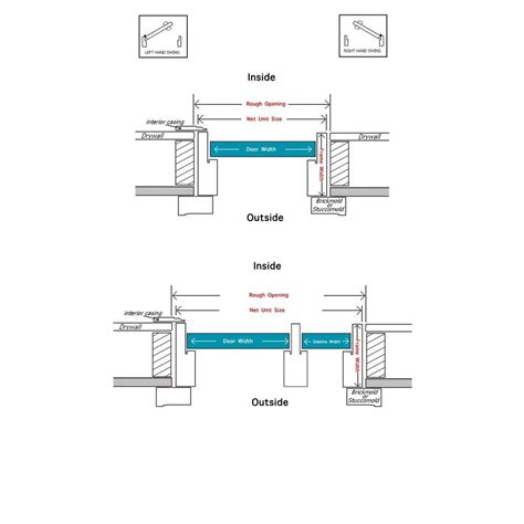 Buy National Door Company Z000357L Fiberglass Smooth Primed, Left Hand ...