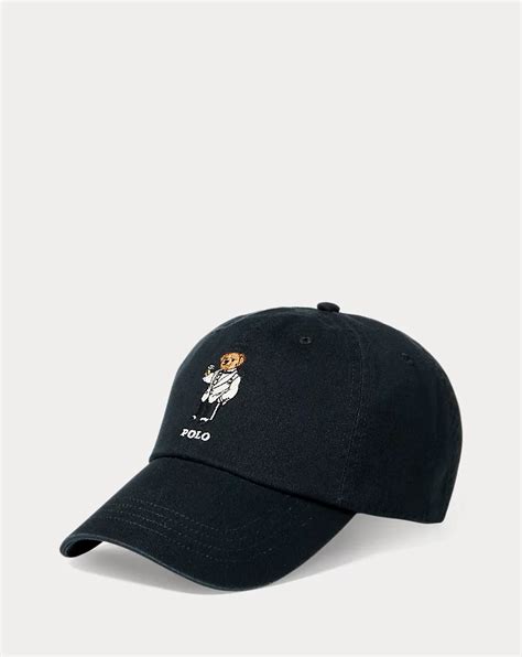 Martini Polo Bear Chino Cap for Men | Ralph Lauren® IN