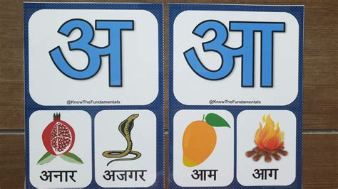Buy Hindi Swarmala Letters | Hindi Flashcard for Kids | Flash Cards ...