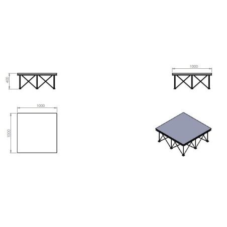 MODULA MODRS1H40BK
