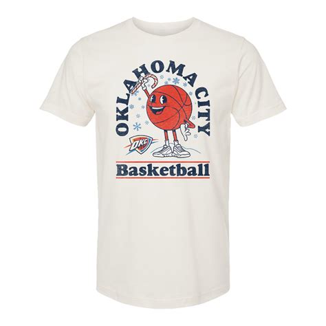 YOUTH OKC THUNDER CARTOON BASKETBALL T-SHIRT | Official OKC Thunder Shop