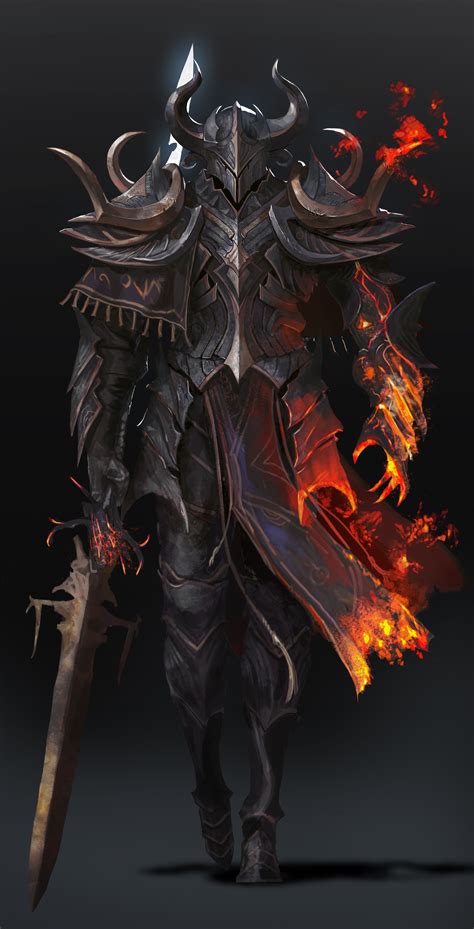 black knight | Fantasy concept art, Concept art characters, Fantasy ...