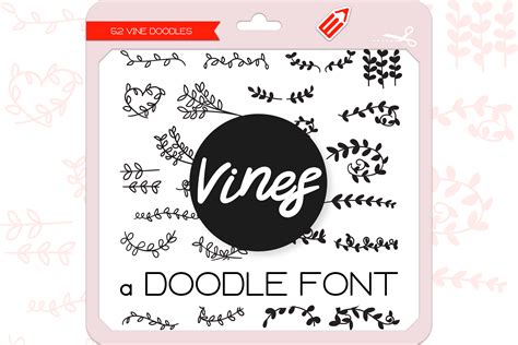 Vines Dingbats Font by WADLEN · Creative Fabrica