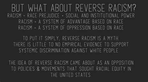 What Is Reverse Racism