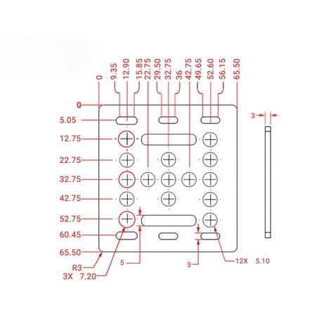 Feyrinx 3PCS Openbuilds V Gantry Plate Set Small V-Wheel India | Ubuy