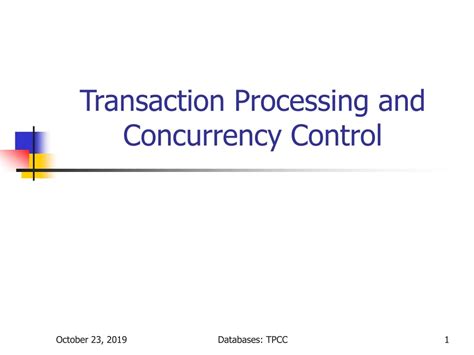 Introduction to Concurrency Transaction 的图像结果