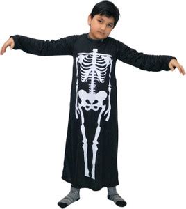 KAKU FANCY DRESSES Skeleton Halloween Costume Scary Horror Halloween ...