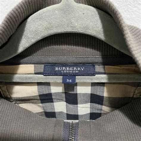 VINTAGE GRAY BURBERRY ZIP UP | 후루츠패밀리