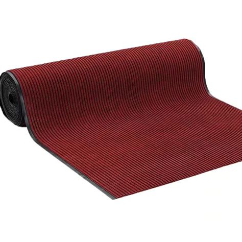 Commercial Floor Mats & Matting 3'X 10' Striped Brush Step Entrance Mat ...