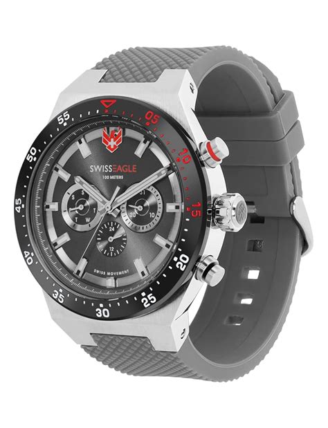 Buy Swiss Eagle Premium Swiss-Made Multifunction Watch for Men with ...