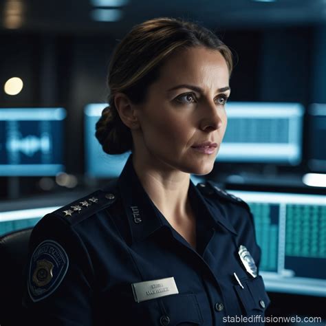 Special Police Officer in Action Movie | Stable Diffusion Online