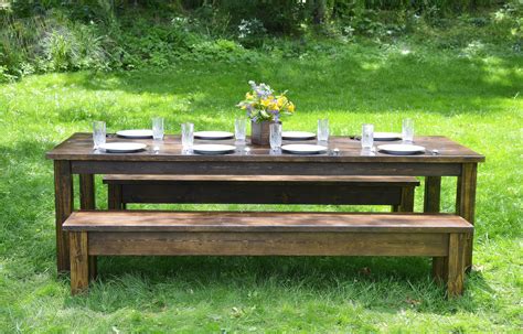 Wooden Table Rentals