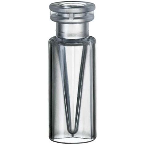 Cole-Parmer Snap Top Vial with Fused Insert, Polymethylpentene, 0.3 mL ...