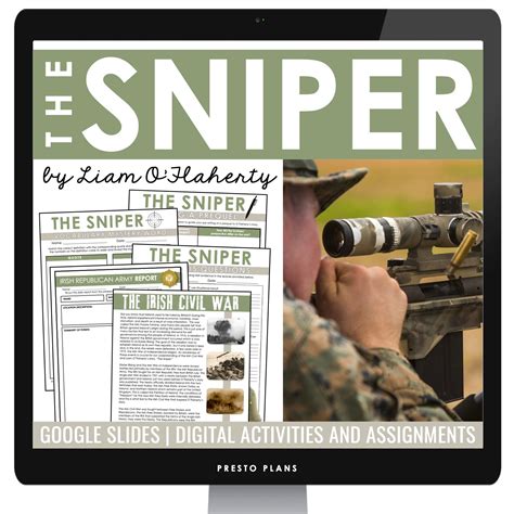 The Sniper by Liam O'Flaherty Digital Short Story Slides and Assignmen ...