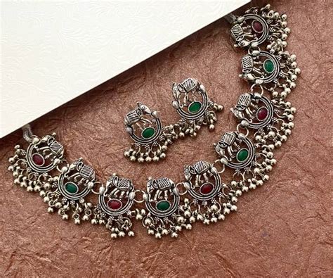 Oxidized Jewellery - Buy Oxidized Jewellery online at Best Prices in ...