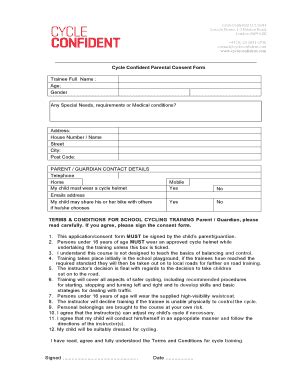 Fillable Online bessemergrangeprimary co CC Consent Form Other Boroughs ...