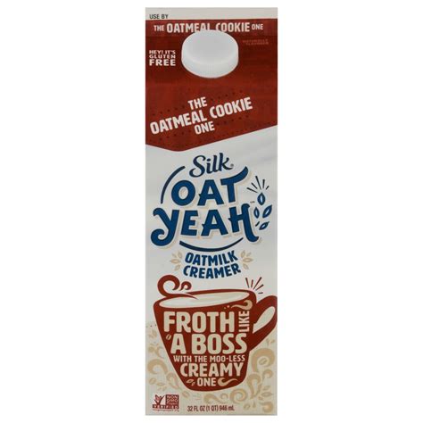 Silk Oatmeal Cookie Oat Milk Coffee Creamer 32 fl oz | Shipt
