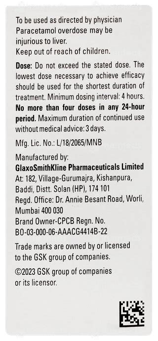 Calpol Paediatric Drops: Uses, Side Effects, Price & Substitutes