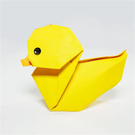 Paper Baby Duck, Rubber Duck (Hoàng Tiến Quyết) - Paper Crafts Origami ...