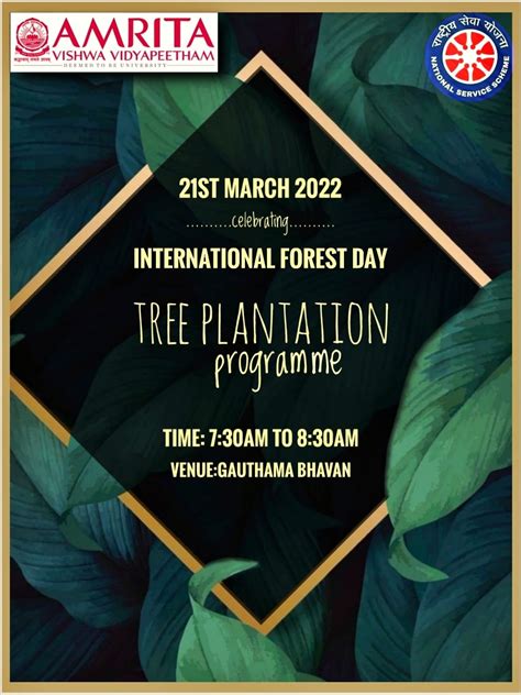 Tree Plantation | Intranet Amrita Vishwa Vidyapeetham - Coimbatore Campus