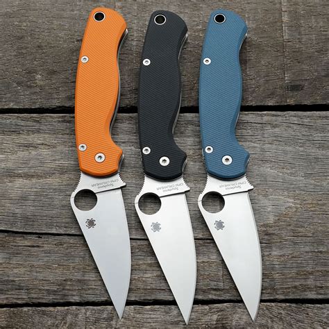 Spyderco Para Military 2 CruCarta Scales - Agent Series - Cerakote